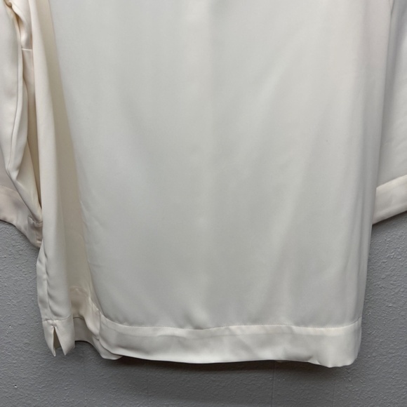 J. Jill Womens Top Cream 3X Business Casual Workwear Career Office Party Elegant - Picture 9 of 10